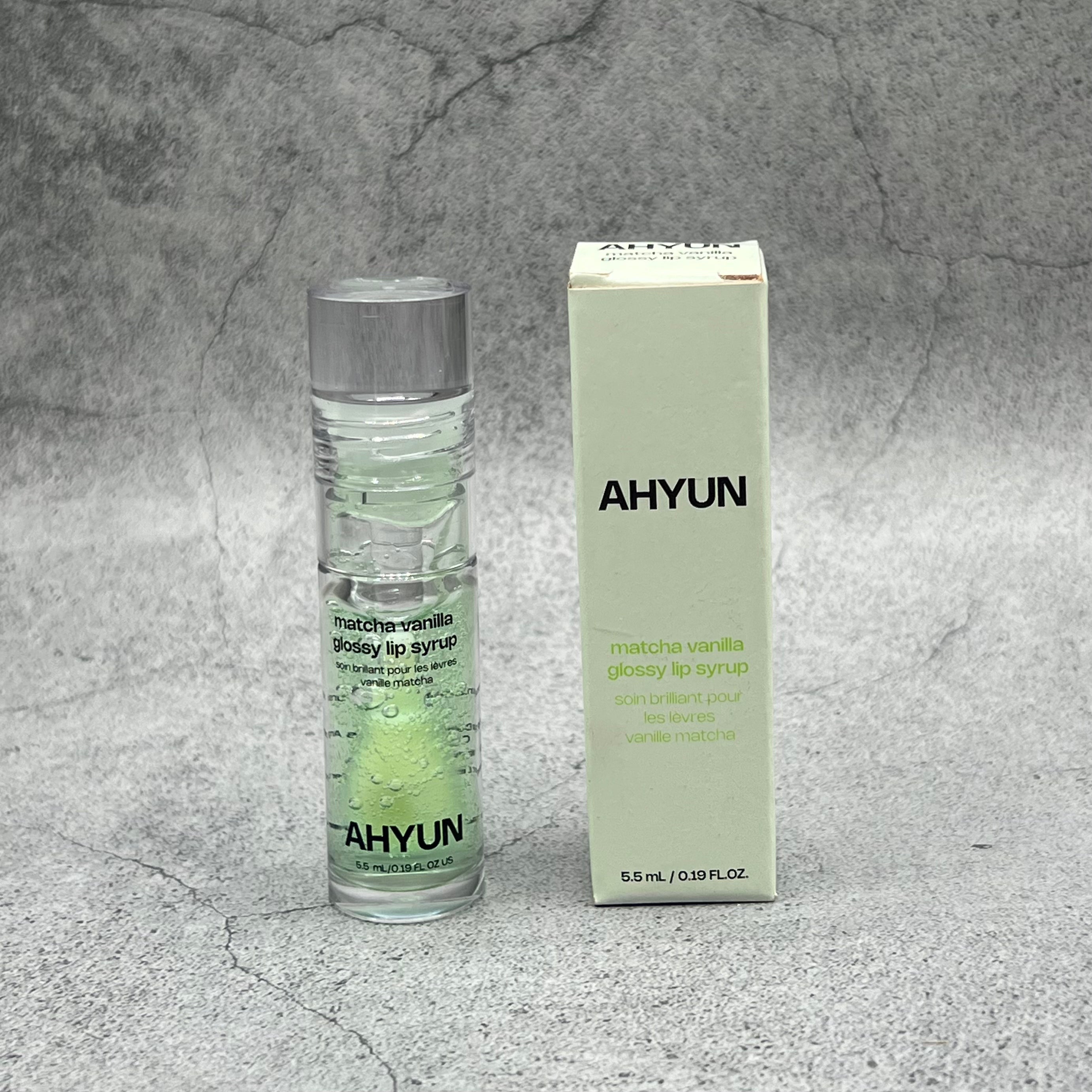 AHYUN Matcha Vanilla Glossy Lip Syrup